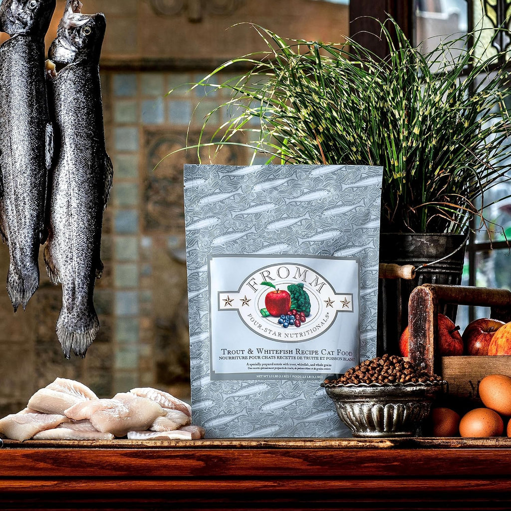 Nutritionals Trout & Whitefish Cat Food - Premium Dry Cat Food - Trout Recipe - 4 Lb