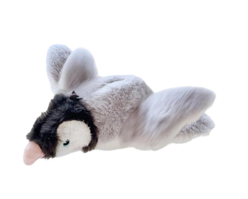 Cat Toy, 2026 Upgrade Interactive Chirping Bird with Flapping Wings, Rechargeable Toy for Indoor Cats (Grey)